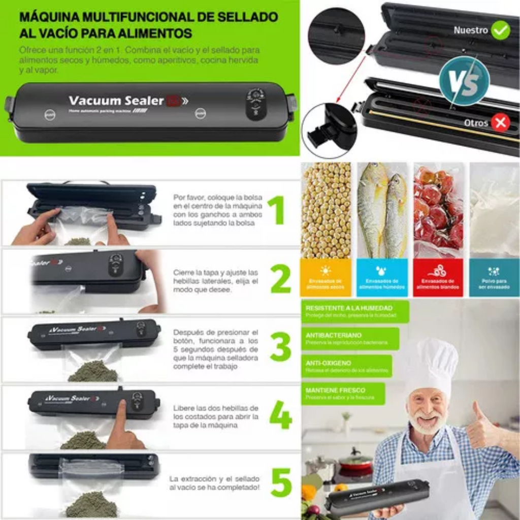 🥦 FRESHSEAL PRO– LA FRESCURA QUE MERECEN TUS ALIMENTOS